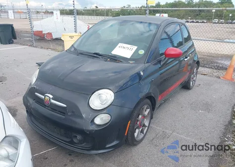 2012 Fiat 500 Abarth from USA, damaged, VIN 3C3CFFFH5CT339537